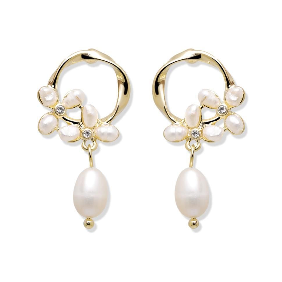 Fiona Fresh water pearl earrings