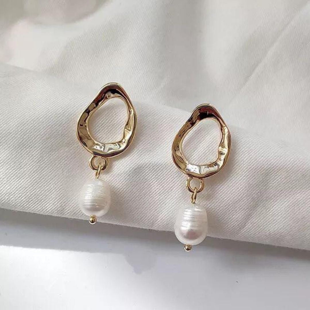 Baroque Pearl Earring